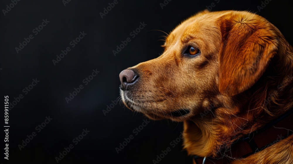 a dog with a dog collar a dog with a dog collar