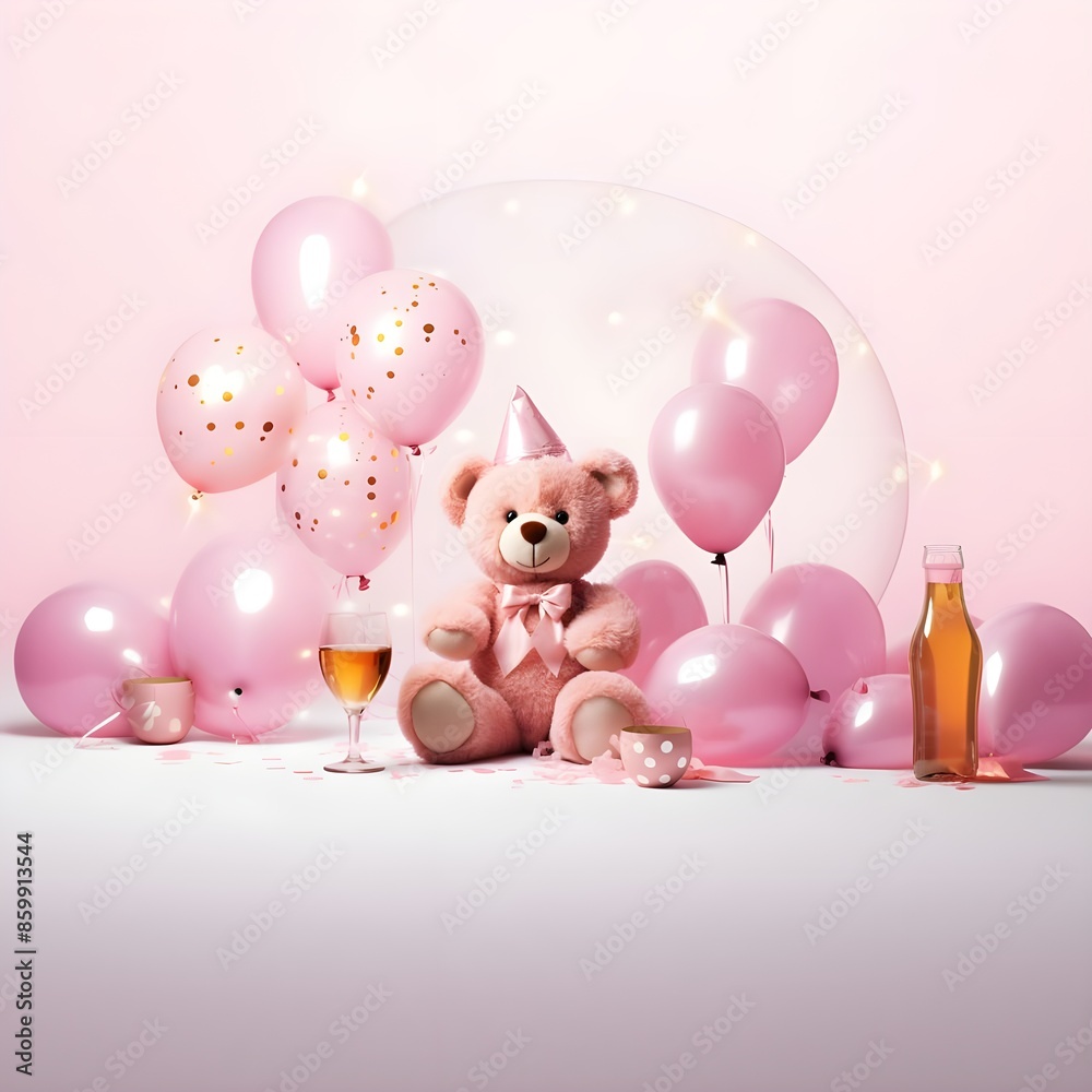 teddy bear with balloons teddy bear with balloons