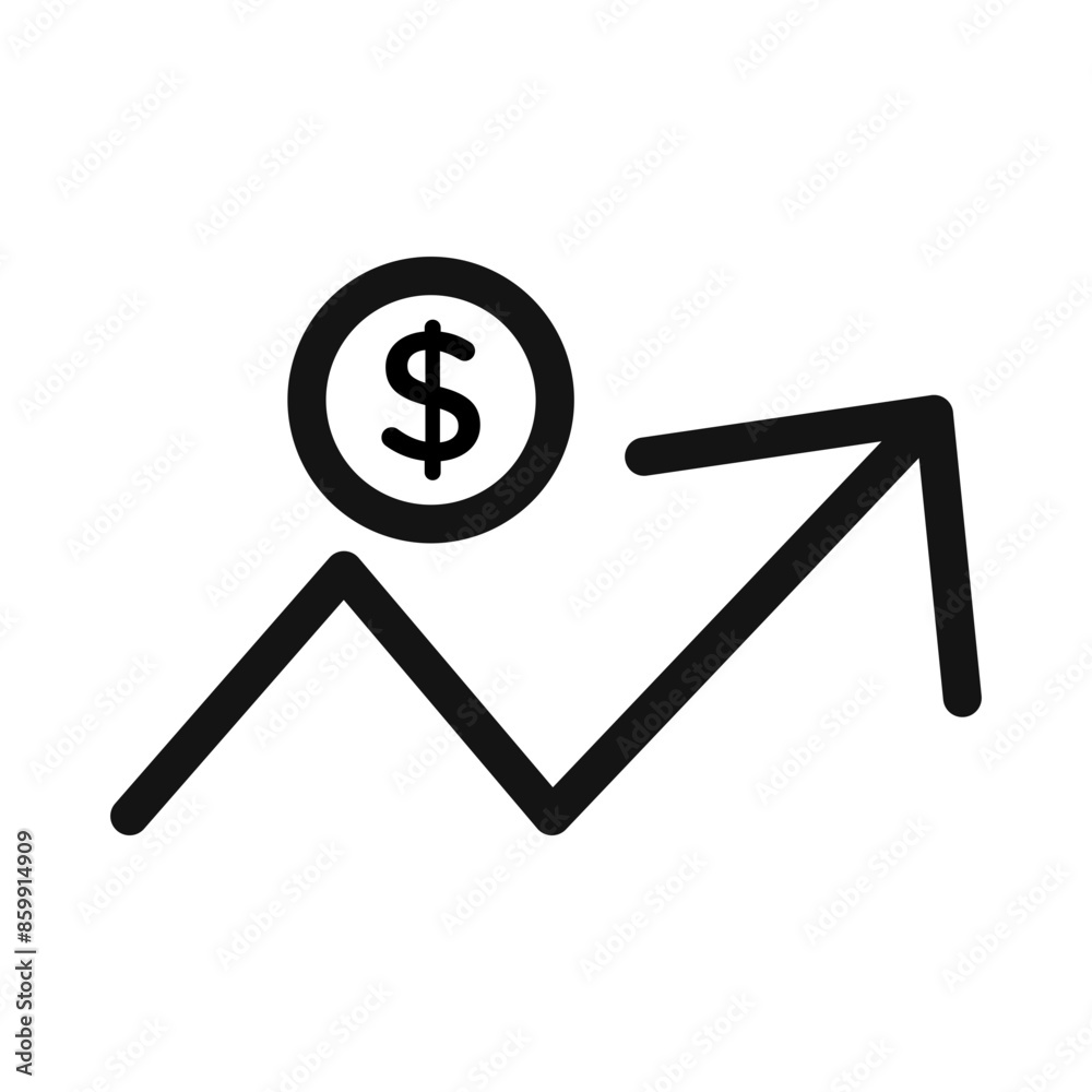 Chat Growth Arrow Icon Ideal for Messaging and Communication Enhancements Chat Growth Arrow Icon Ideal for Messaging and Communication Enhancements