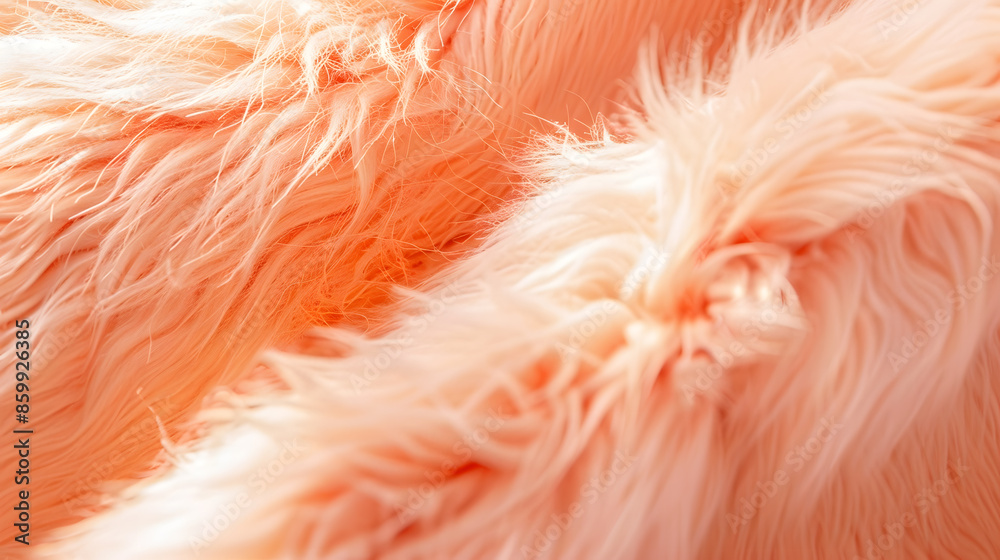 Trendy peach fur texture close up Abstract apricot wool structure background Color of the year 2024 Peach Fuzz : Generative AI Trendy peach fur texture close up Abstract apricot wool structure background Color of the year 2024 Peach Fuzz : Generative AI