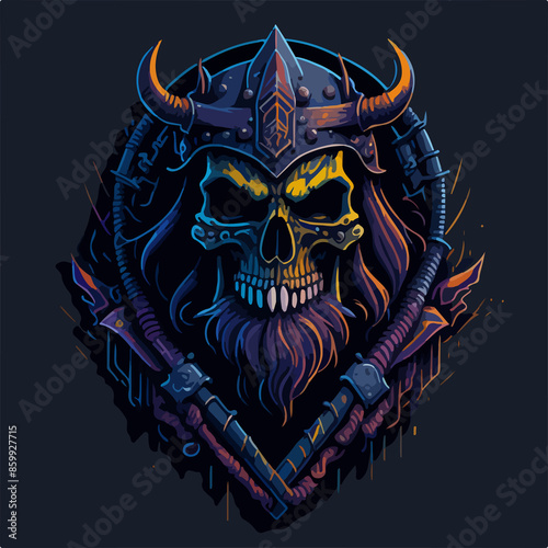 An immortal demon warlord, cloaked in dark armor, wields a fiery blade, commanding an army of fierce warriors with an aura of relentless power and evil.