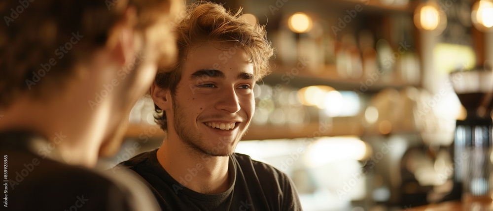 Fototapeta premium Joyful Conversation