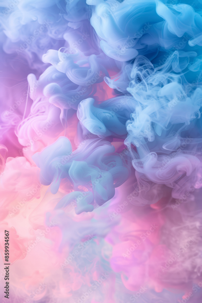 Obraz premium Dreamy Candy Floss Background