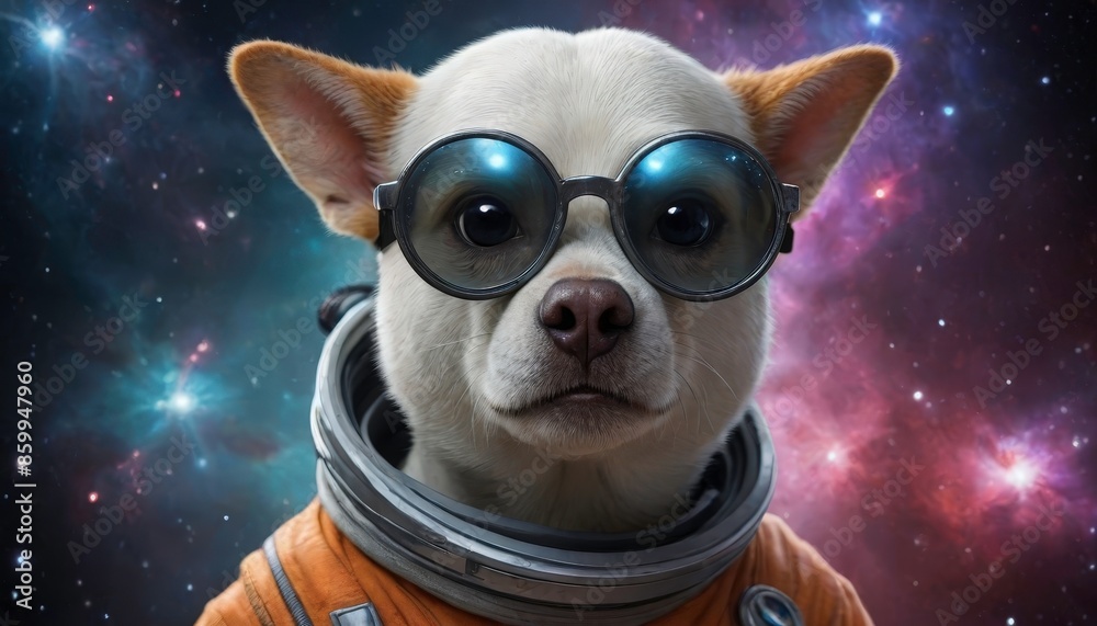 Fototapeta premium Space Dog.