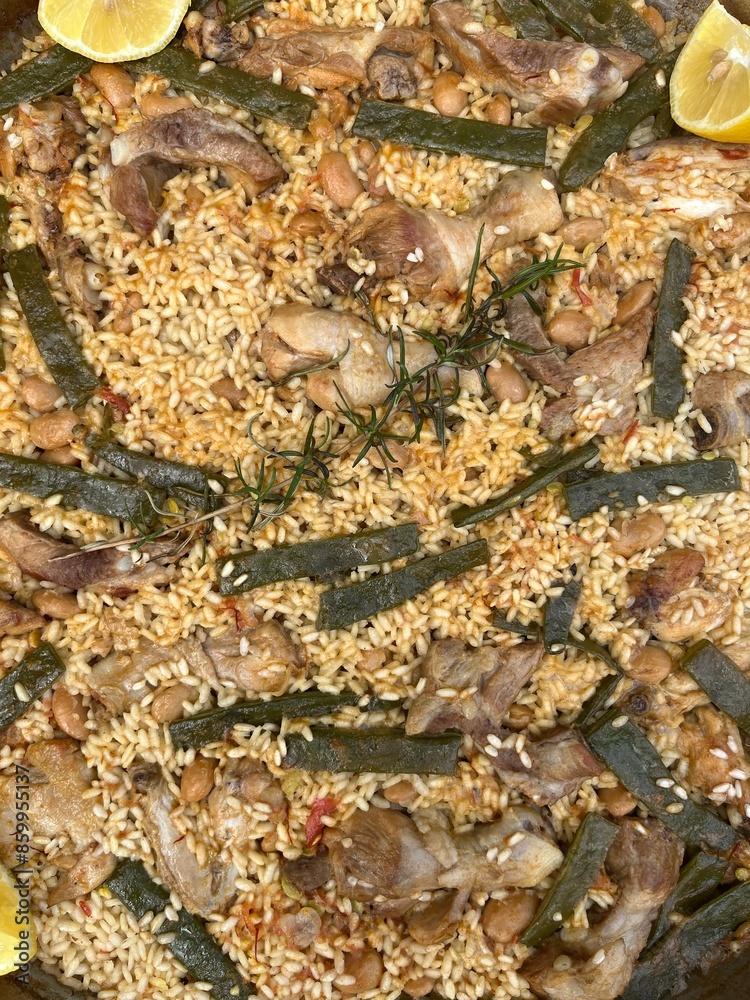 Obraz premium Spanish paella 