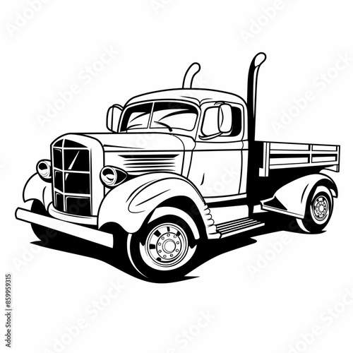 illustration of a truck