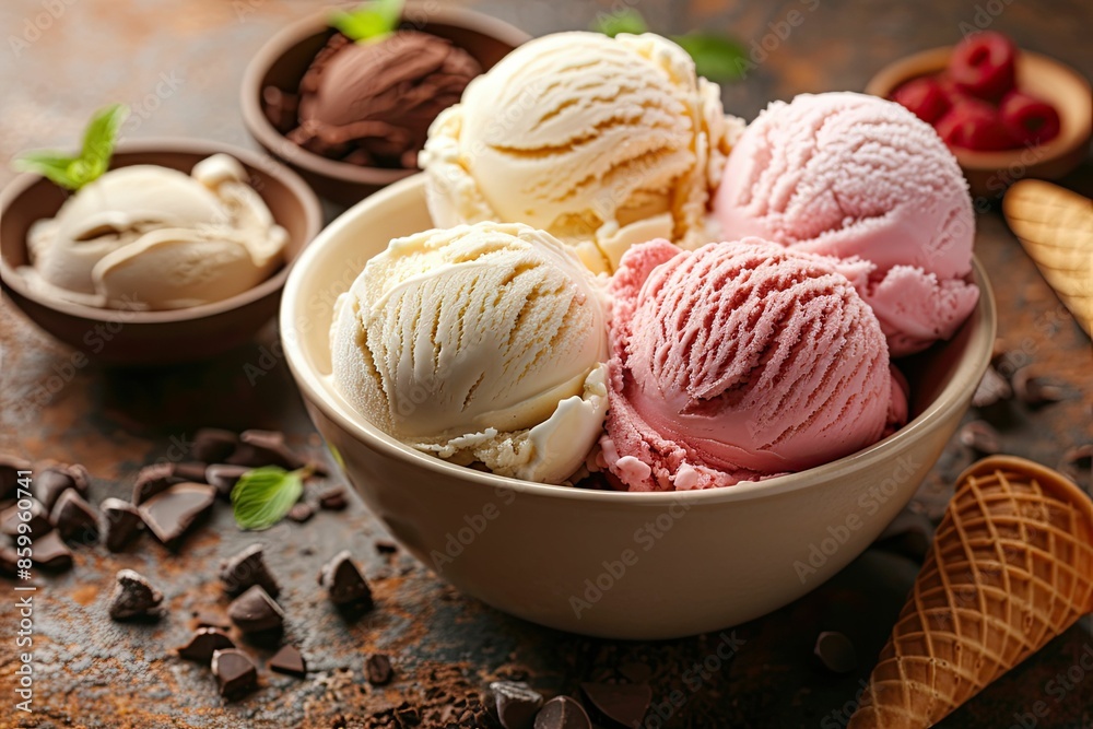 Advertising of natural ingredients: Emphasize the use of real fruits and nuts in ice cream Advertising of natural ingredients: Emphasize the use of real fruits and nuts in ice cream
