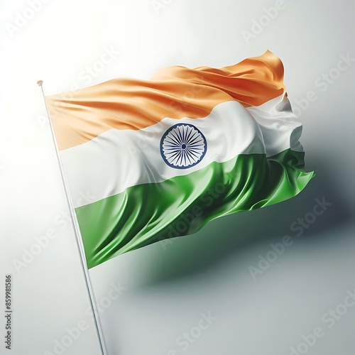 Waving Indian Flag photo