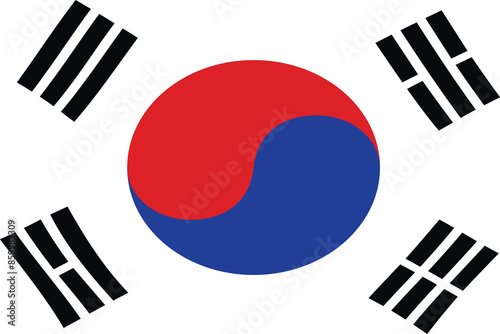 South Korea flag 