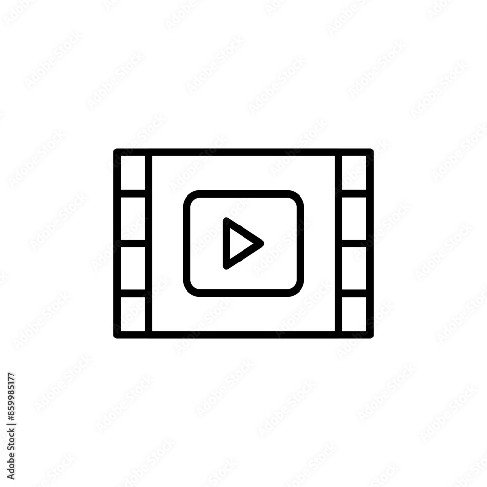 Movie Film Icon Ideal for Cinema and Video Production Movie Film Icon Ideal for Cinema and Video Production