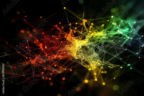 Abstract Network of Interconnected Points