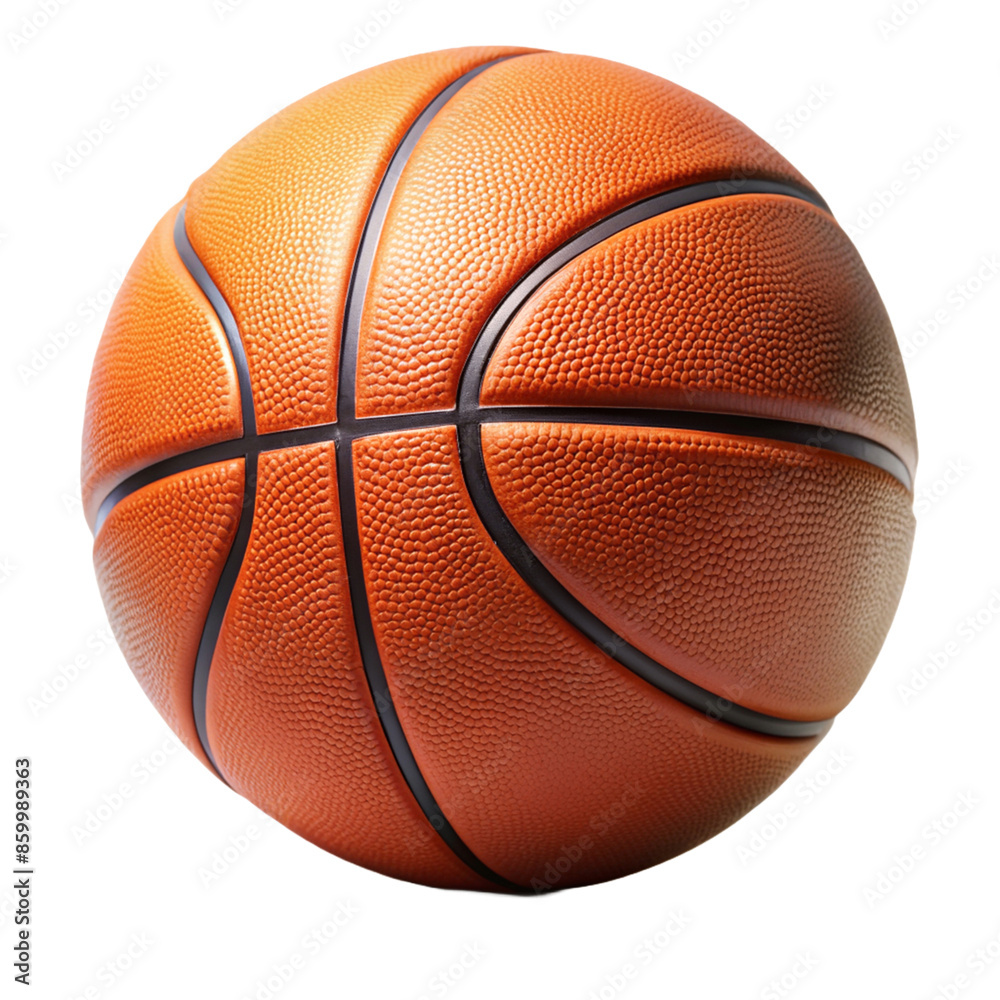 Fototapeta premium A Basketball, Cutout