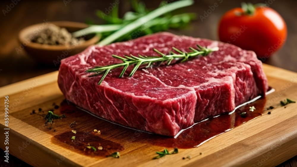 Deliciously cooked steak ready to be savored Deliciously cooked steak ready to be savored