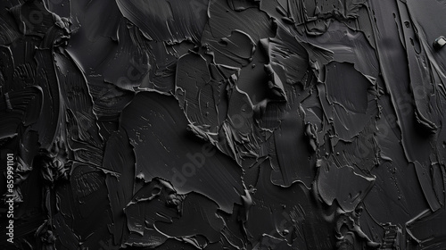 黒の抽象的な背景、ペイント、壁 photo