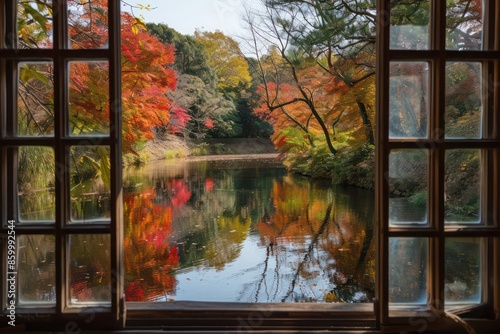 autumn in the forest photo