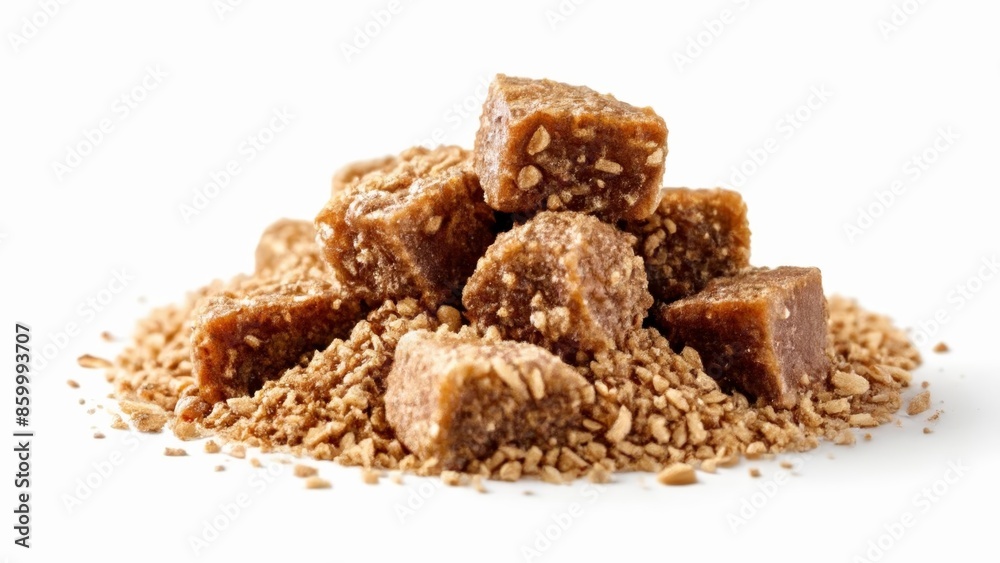  Deliciously tempting granola bars in a pile