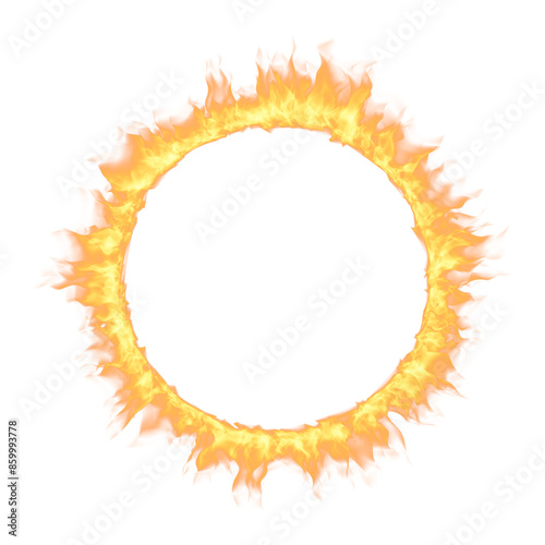 Realistic ring of fire
