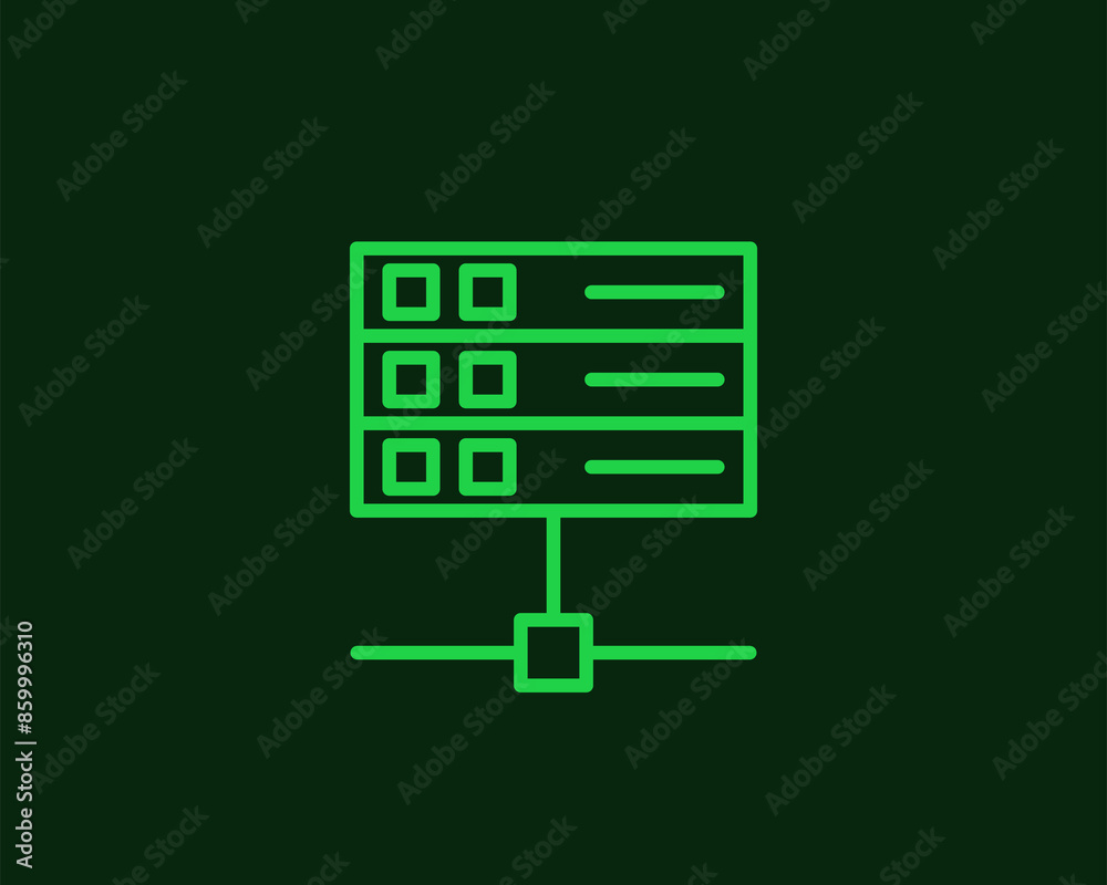 server information illustration in flat style design. Vector illustration. server information illustration in flat style design. Vector illustration.