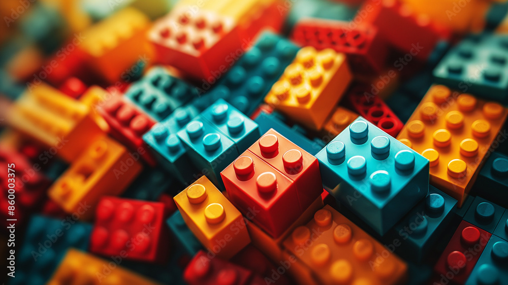 Naklejka premium Wasp of colorful