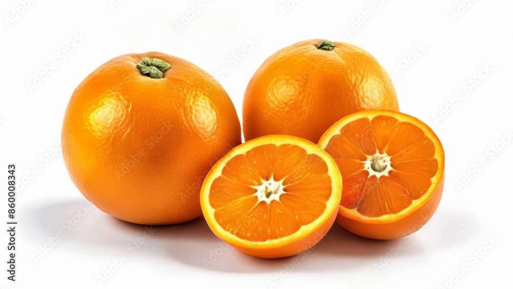 Fresh and juicy oranges perfect for a healthy snack Fresh and juicy oranges perfect for a healthy snack