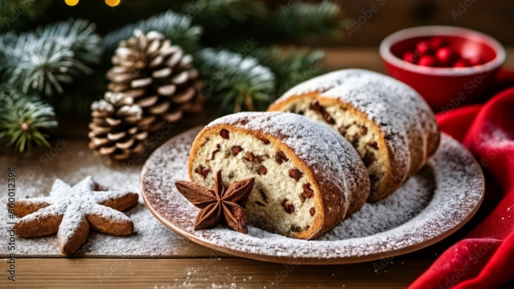Sweet Christmas treats ready to be enjoyed Sweet Christmas treats ready to be enjoyed