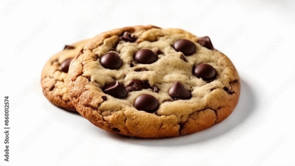 Deliciously tempting chocolate chip cookie Deliciously tempting chocolate chip cookie