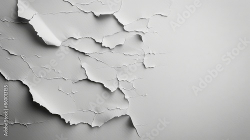 Abstract Paper Tear Pattern. Minimalist background concept