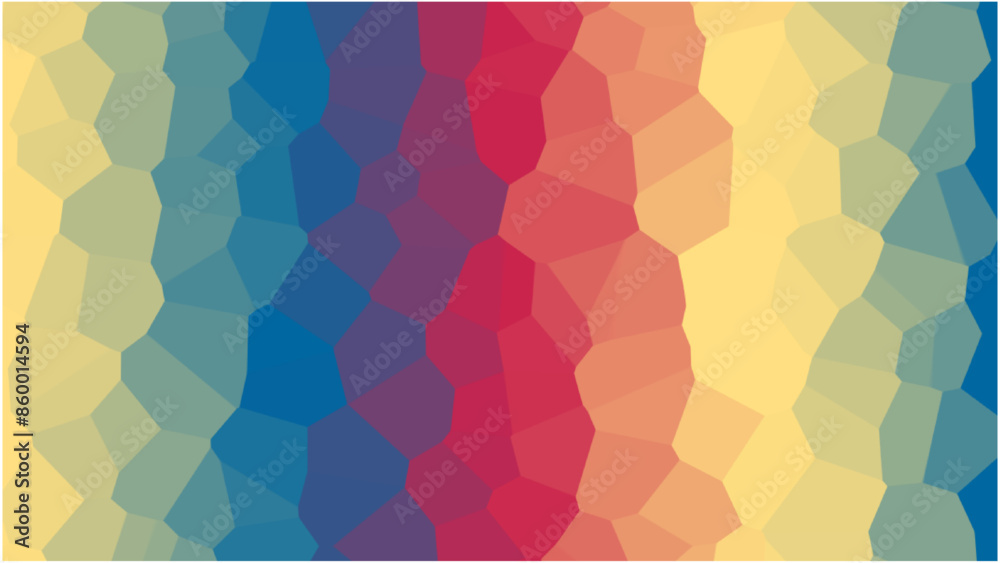 custom made wallpaper toronto digitalVector abstract Low Poly effect Background