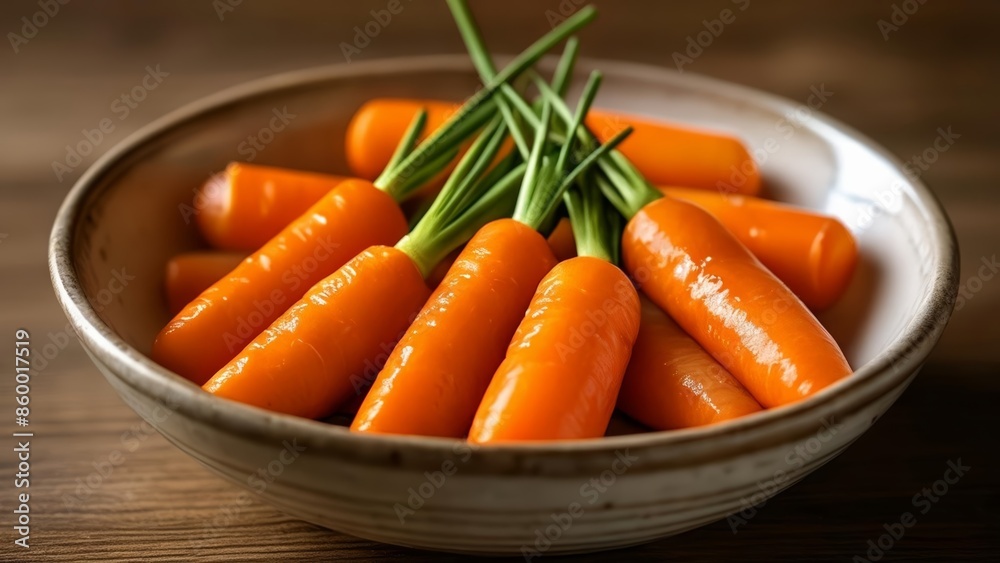 Freshly harvested carrots ready to be enjoyed Freshly harvested carrots ready to be enjoyed