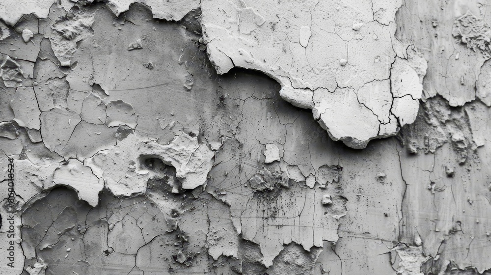Obraz premium Abstract gray concrete wall with rough texture.