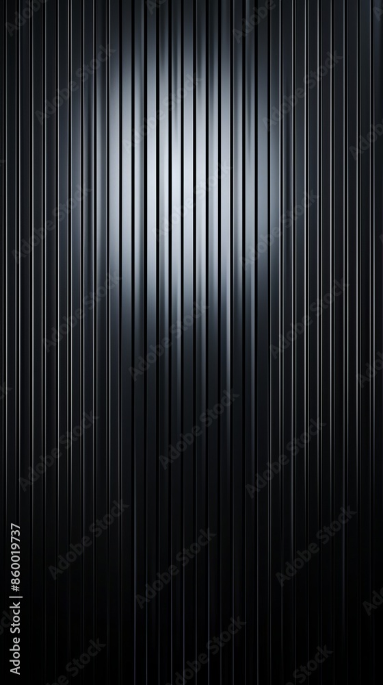 Simple dark wallpaper with a series of vertical, thin, silver lines. ,Dark Color light ,vectorline design , illustration , Mobile Wallpaper