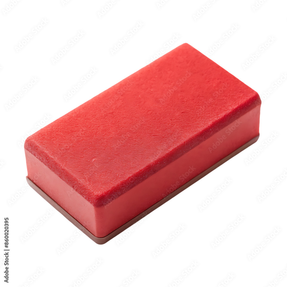 Eraser isolated on transparent background Eraser isolated on transparent background