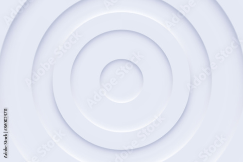 Abstract blue circle background, vector layout design for presentation, flyer, poster, banner. Geometric illustration.