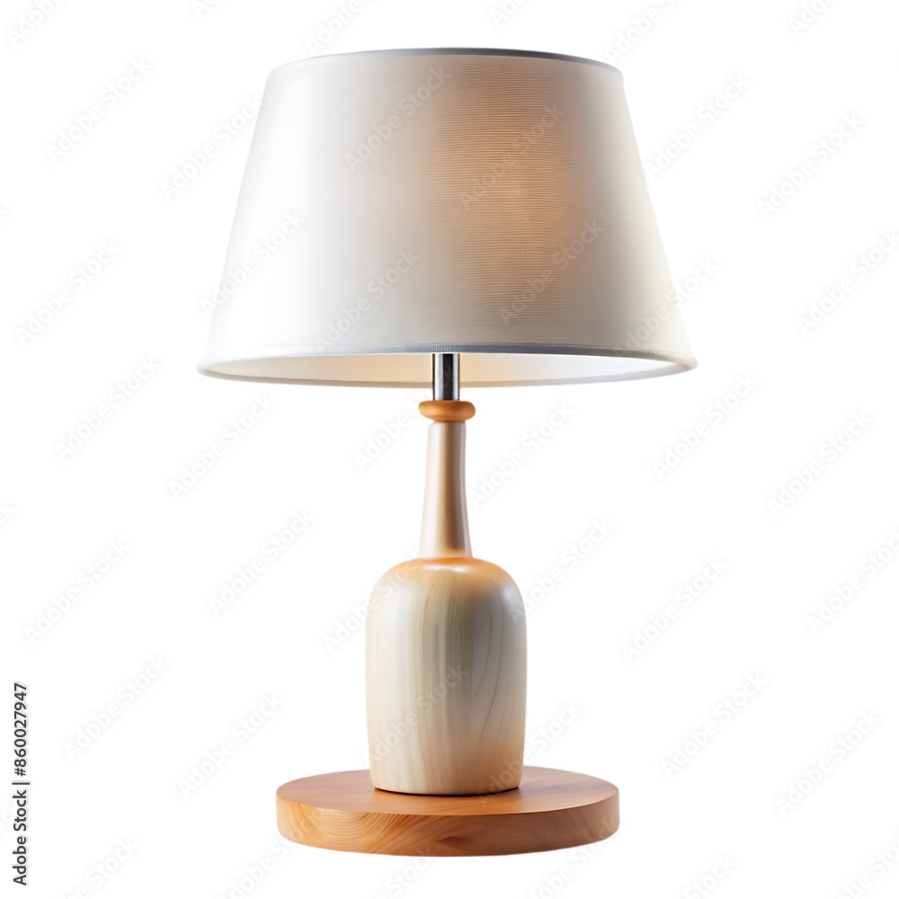 scandinavian table lamp on transparent background scandinavian table lamp on transparent background