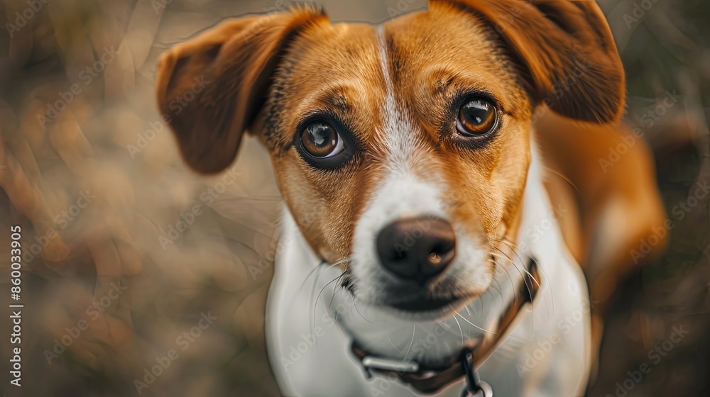 a dog with a dog collar portrait a dog with a dog collar portrait