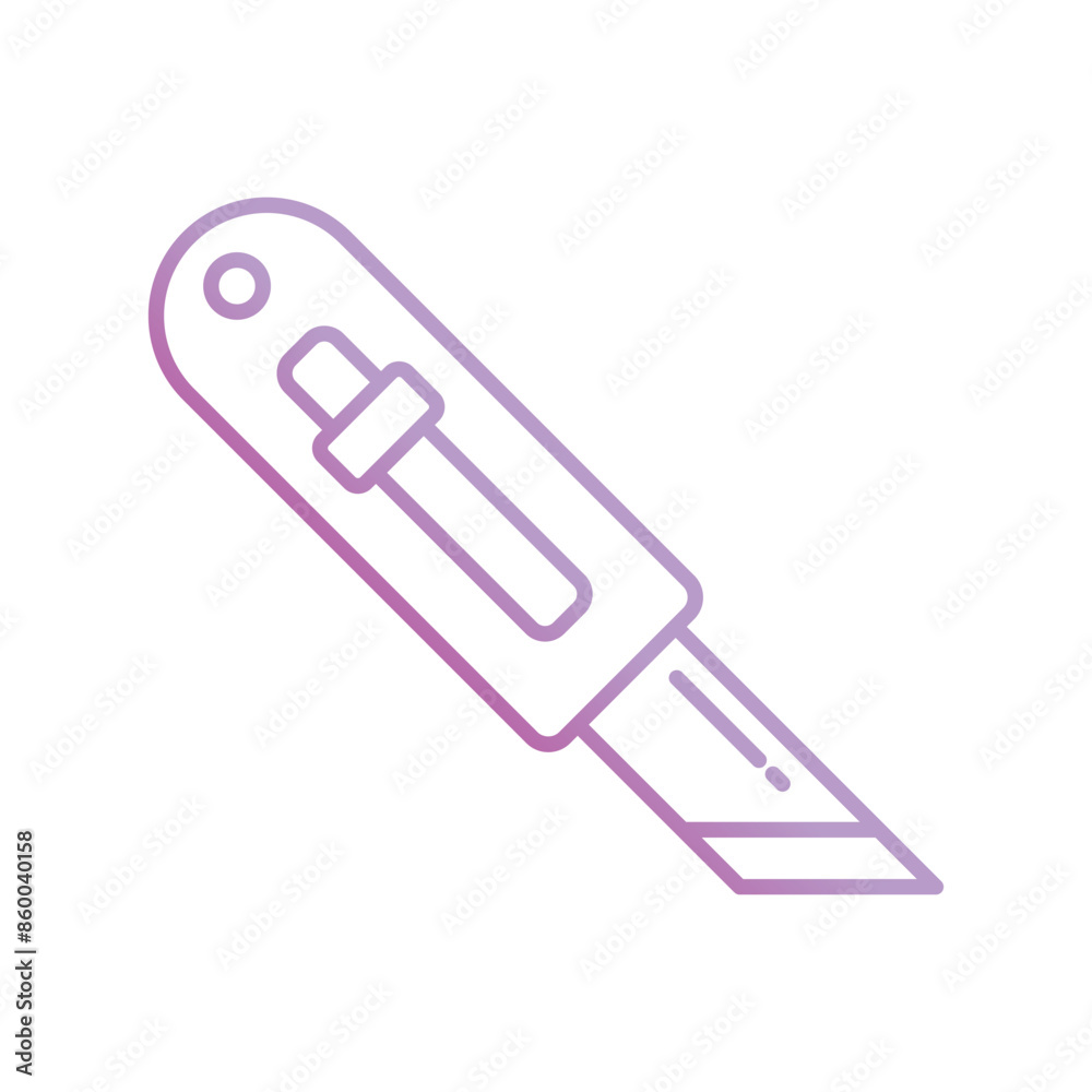 cutter icon with white background vector stock illustration cutter icon with white background vector stock illustration