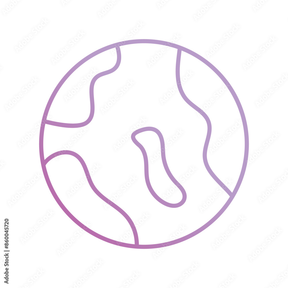world globe icon with white background vector stock illustration