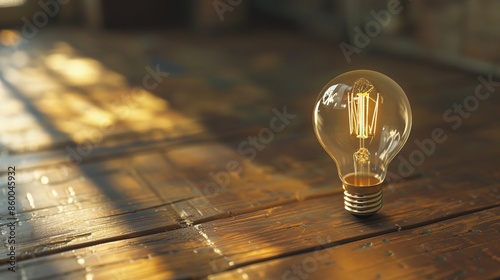Sparkling illumination, evoking eureka moments and brilliance.
