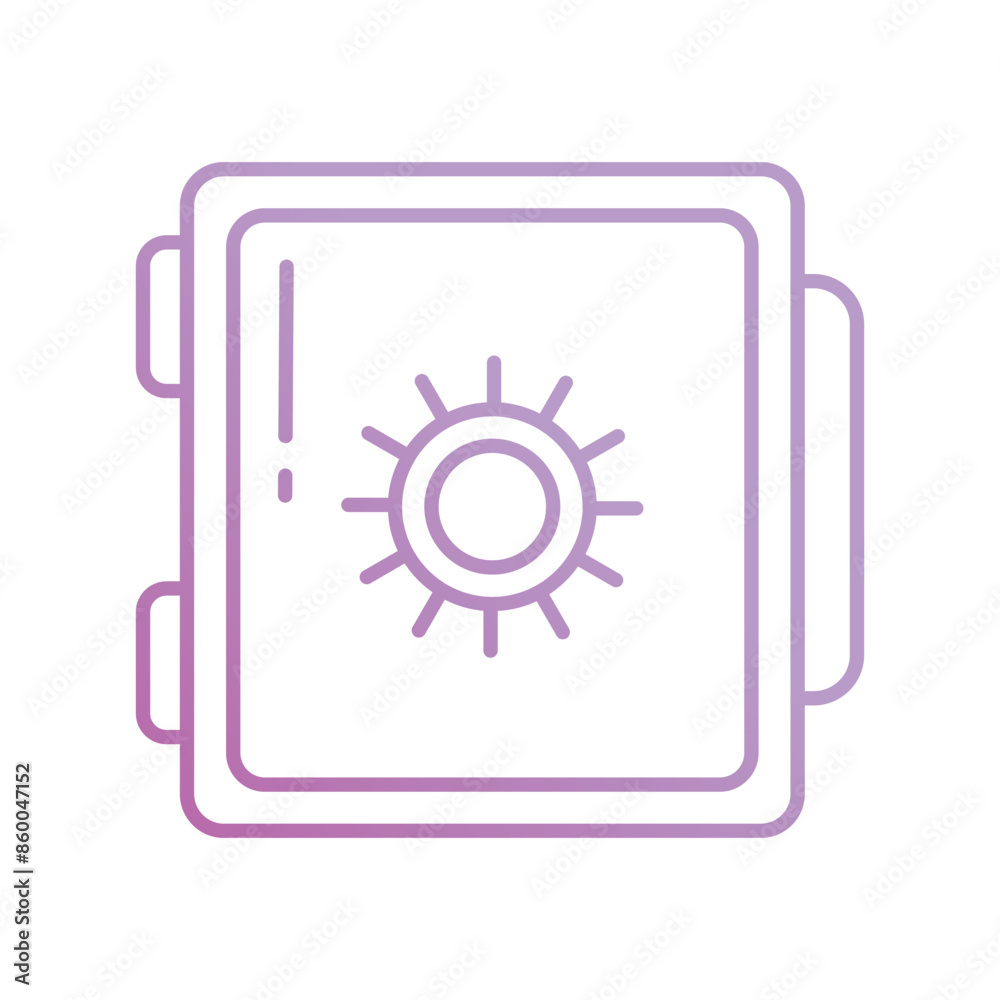 locker icon with white background vector stock illustration locker icon with white background vector stock illustration