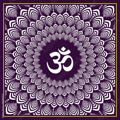 Om Jali design used for temples, Mandir. Om acrylic jali, corian jali and mdf jali.