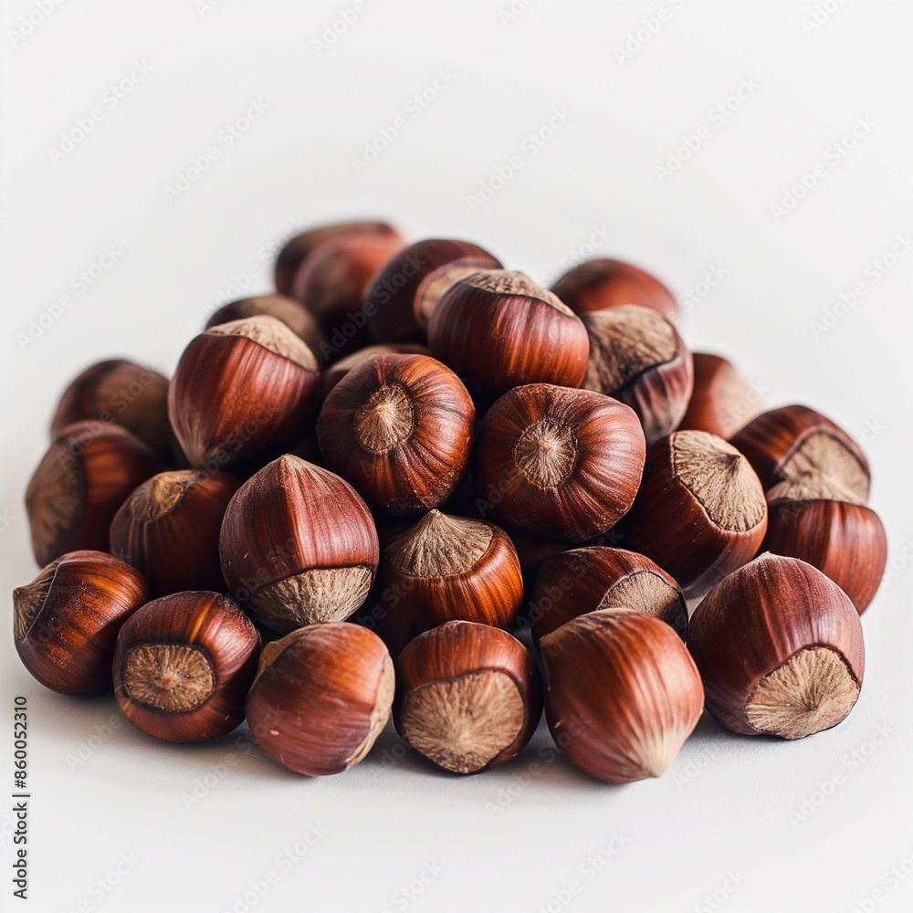 hazelnuts on a table hazelnuts on a table