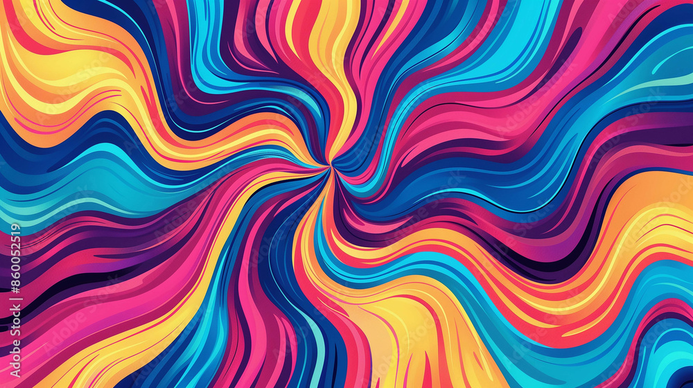 Vivid hues, radiates a spirit of unrestrained fun and happiness Vivid hues, radiates a spirit of unrestrained fun and happiness