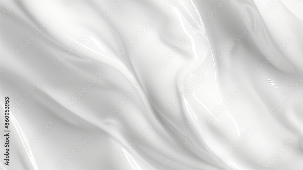 A close up of white liquid with a texture.