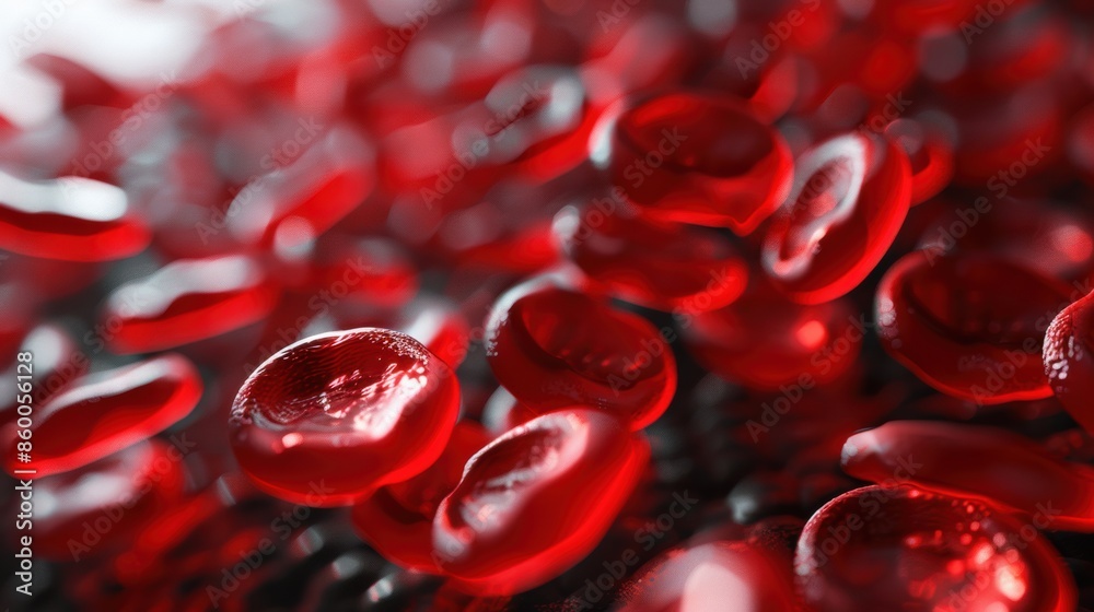 Agglutinated red blood cell Agglutinated red blood cell