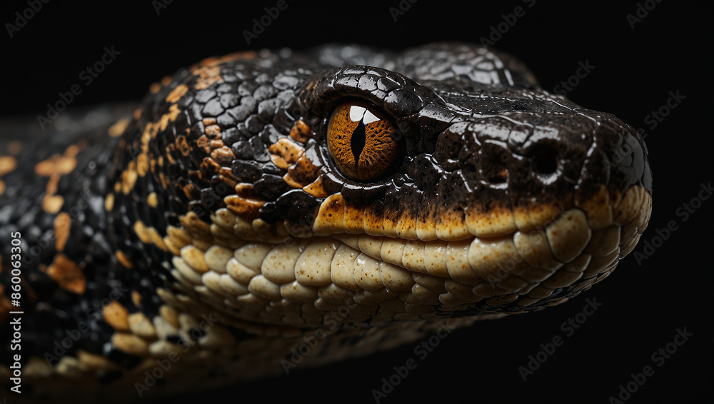 close up of a snake close up of a snake
