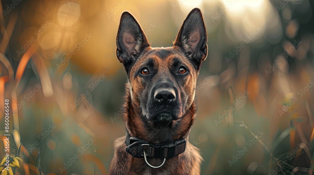 a dog with a dog collar portrait a dog with a dog collar portrait