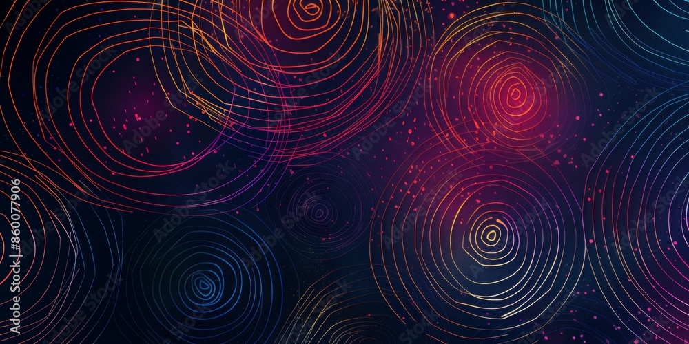 noise background, noise graphics, minimal abstact thin circles hand draw dark colorfull noise background, noise graphics, minimal abstact thin circles hand draw dark colorfull