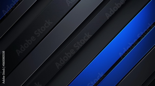 Dark Royal Blue Background with White Lines for Modern Designs Generative AI