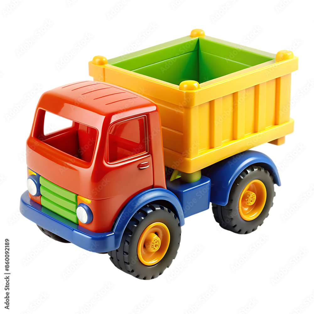 truck toy on transparent background truck toy on transparent background