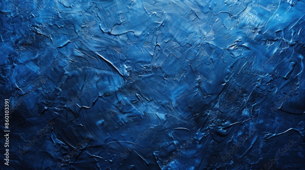 Abstract blue texture on canvas art background Abstract blue texture on canvas art background